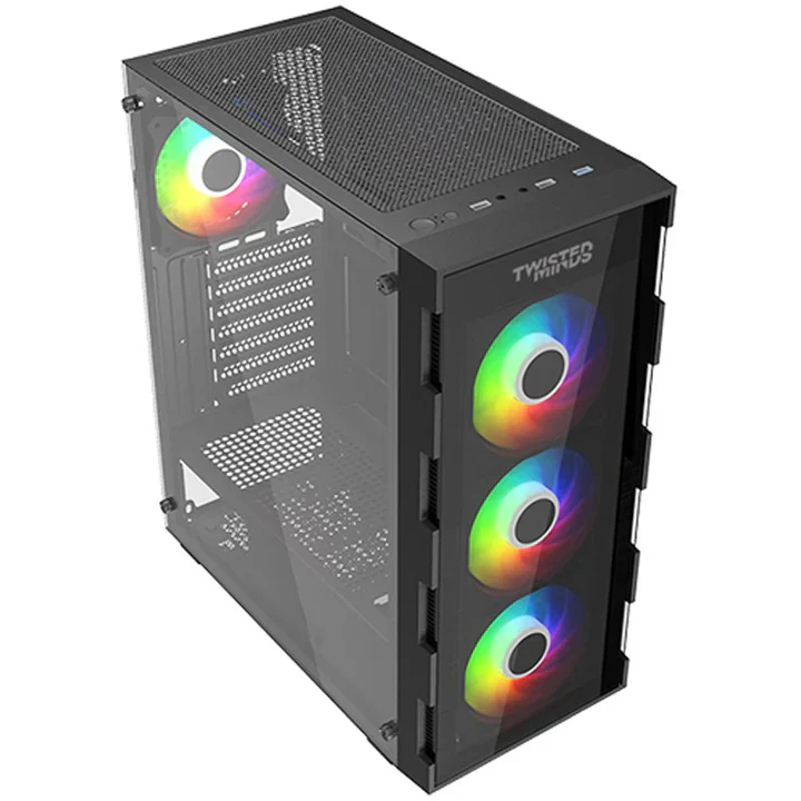 Gaming pc I5-12400F,RTX 5060 8GB,16 GB RAM (Limited Offer) - Black - Image 2