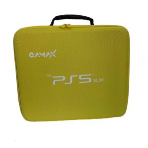 Gamax Storage Bag For Playstation 5 Slim-Yellow