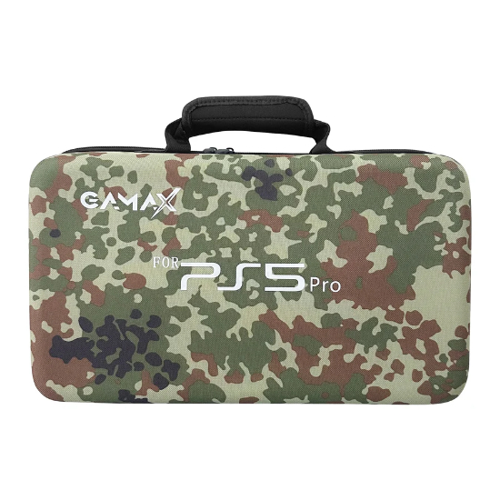 Gamax Storage Bag for PlayStation 5 Pro-Army Green