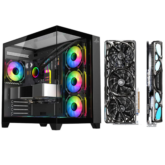 Gaming PC Intel Core i9-14900K, AMD RX 9070 XT 16GB Gravastar Special Eddition VGA, 64GB RAM DDR5
