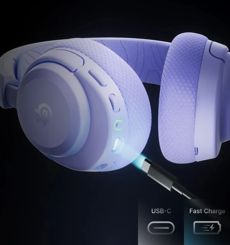 SteelSeries Arctis Nova 3P Wireless PlayStation and other platforms - Lavender - Image 4