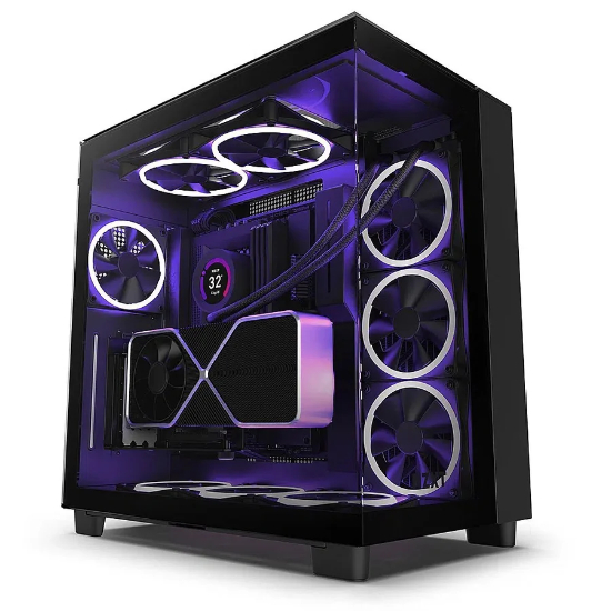 Gaming PC Intel Core Ultra 7 265K, RTX 5070 Ti, 32GB RAM DDR5 - Black