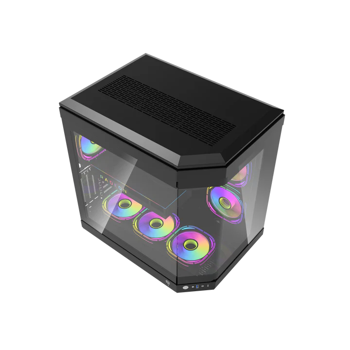 Gaming Pc Intel Core i7-12700F, RTX 5060 Ti, RAM 16GB DDR5 - Black - Image 2