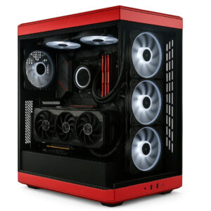 Gaming PC Intel Core i5-14400F,RTX 5060 Prime 3 Fan 8GB,RAM 16GB - Red