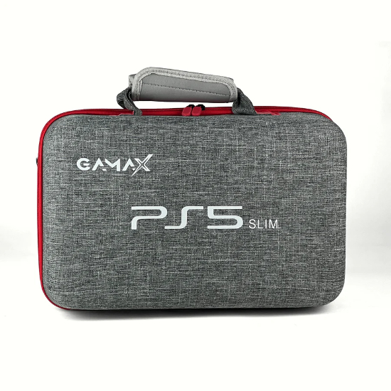 Gamax Storage Bag EDITION 1 for PlayStation 5 Slim-Gray