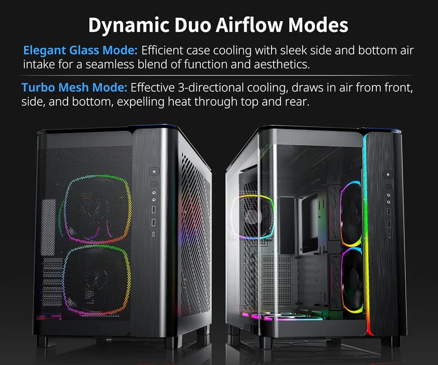Custom Gaming PC AMD Ryzen 5 9600X, GravaStar AMD RADEON RX 9070 XT 16G GDDR6, RAM 16GB DDR5, 1TB NVMe, Windows 11 - Image 6