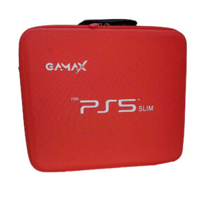 Gamax Storage Bag For Playstation 5 Slim-Red