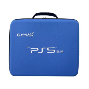 Gamax Storage Bag For Playstation 5 Slim-Blue