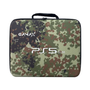 Gamax Storage Bag For Playstation 5 Slim-Army Green