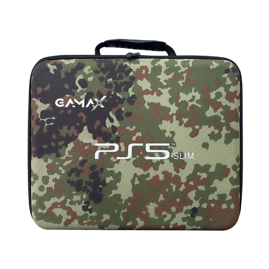 Gamax Storage Bag For Playstation 5 Slim-Army Green