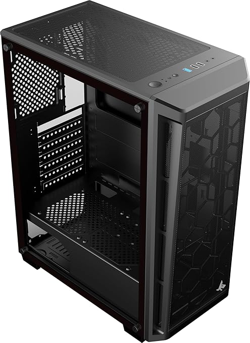 Gaming PC Intel Core i5-14400F, RTX 5050, 16GB RAM DDR5 - Black - Image 4