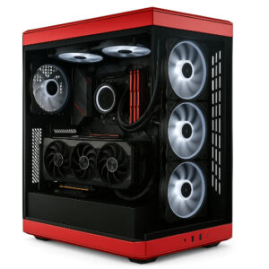 Gaming PC AMD Ryzen 5 9600X, 6-Core,5060 TI 16 GB ,RAM 16GB - Red