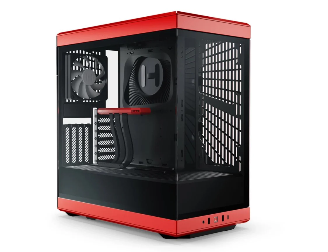 Custom Gaming PC AMD Ryzen 5 9600X, RTX 5060 Ti 16GB, RAM 16GB DDR5, 1TB NVMe SSD, Windows 11 - Red - Image 3