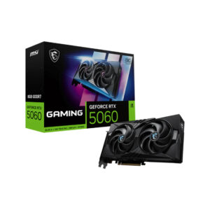 MSI Nvidia GeForce RTX 5060 8GB GAMING OC Graphics Card - Black