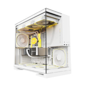 Gaming PC Intel Core i5-14400F, RTX 5060 (VRAM 8GB), 16GB DDR5 RAM, 1TB NVMe SSD, Win 11 Pro - White