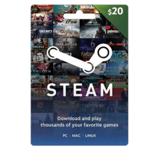 Steam Gift Card 20KD - KW(SMS Delivery)