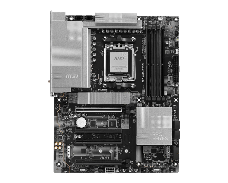 MSI PRO X870-P WIFI DDR5 Motherboard - Black - Image 2