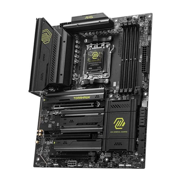 MSI MAG X870 TOMAHAWK WIFI DDR5 AMD ATX Motherboard - Black - Image 3