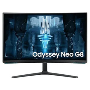Samsung Odyssey Neo G8 32" 4K UHD VA, 240Hz Refresh Rate, 1 ms Response Time Curved Gaming Monitor - LS32BG850NMXUE