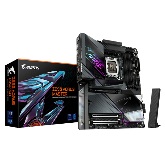 GIGABYTE Z890 AORUS MASTER WIFI 7 DDR5 ATX Motherboard - Black