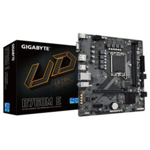 Gigabyte B760M E DDR5 Motherboard - Black