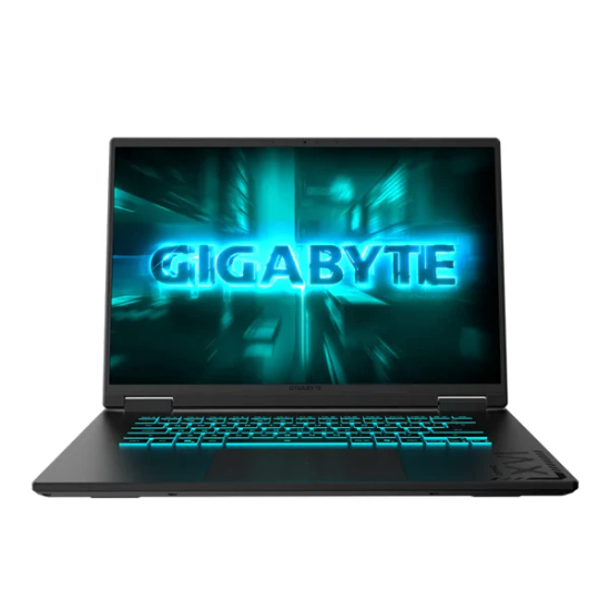 GIGABYTE GAMING Laptop A16 16" FHD+ Intel Core i7-13620H, RTX 5060 8GB, 16GB RAM DDR5, 1TB M.2 PCIe SSD, Arabic Keyboard - Black