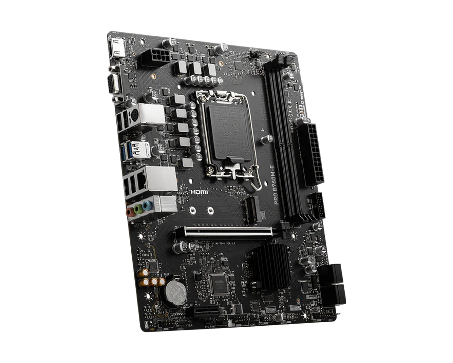 Msi Pro B760M-E DDR5 Intel Lightning Gen 4 Motherboard - Image 4