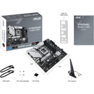 ASUS PRIME B760M-A WIFI LGA1700 mATX Motherboard