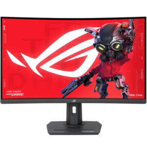 Asus Rog Strix XG32WCMS, 32" ,QHD 2560x1440, 280Hz Refresh Rate, 1ms Response time Curved Gaming Monitor
