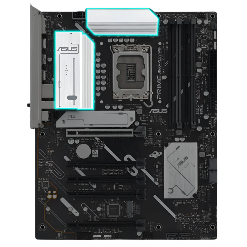 ASUS PRIME B860-PLUS WIFI Intel B860 ATX Motherboard - Image 2