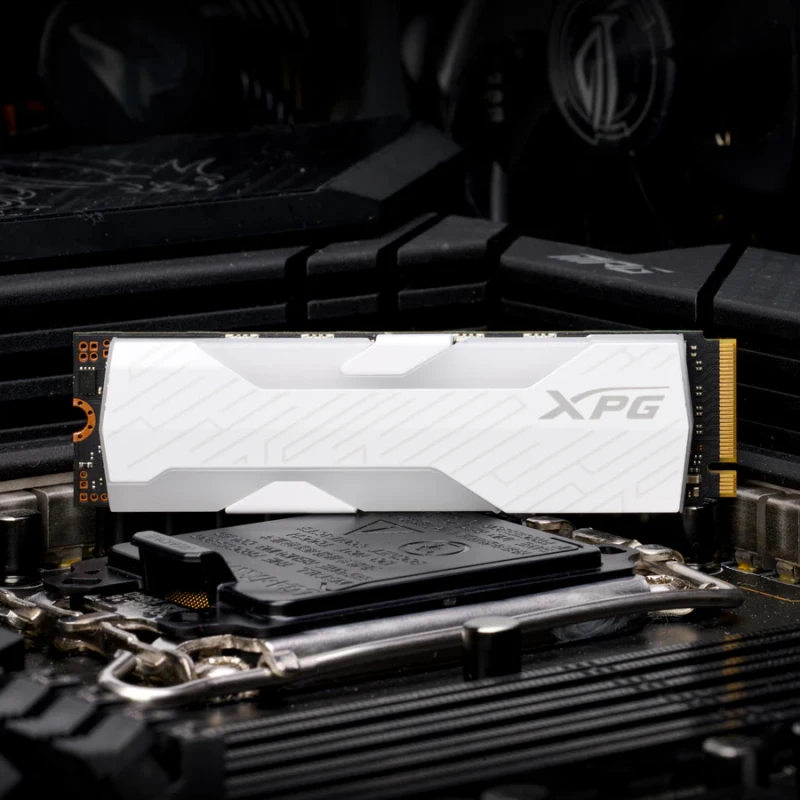 XPG SPECTRIX RGB S65G PCle Gen4 x4 M.2 SSD 2TB - White - Image 3