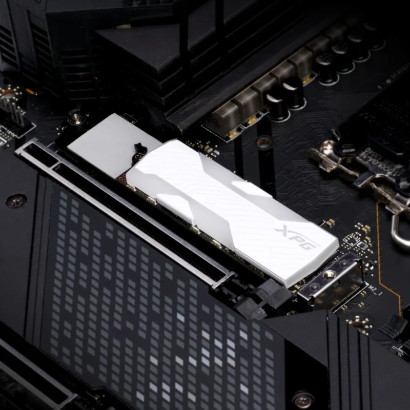 XPG SPECTRIX RGB S65G PCle Gen4 x4 M.2 SSD 2TB - White - Image 4