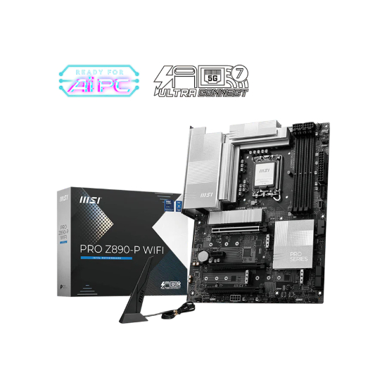 MSI PRO Z890-P WIFI DDR5 Motherboard - Black