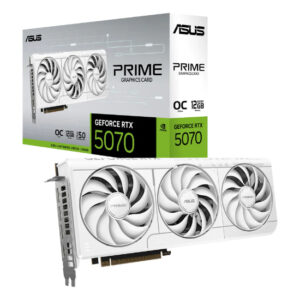ASUS PRIME GeForce RTX 5070 OC 12GB Graphic Card - White