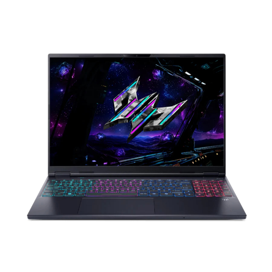 Acer Predator Helios Neo 16S AI Gaming Laptop Core Ultra 9 275HX, RTX 5070 Ti (12GB GDDR7), 32GB RAM, 1TB SSD, 16" QHD+ (2560?1600) 240Hz OLED, Win 11 Home - Black PHN16S-71-98RF | NH.U0KAA.001