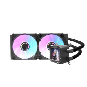 DarkFlash Wave Series DV240S All in One 240mm Liquid CPU Cooler - Black