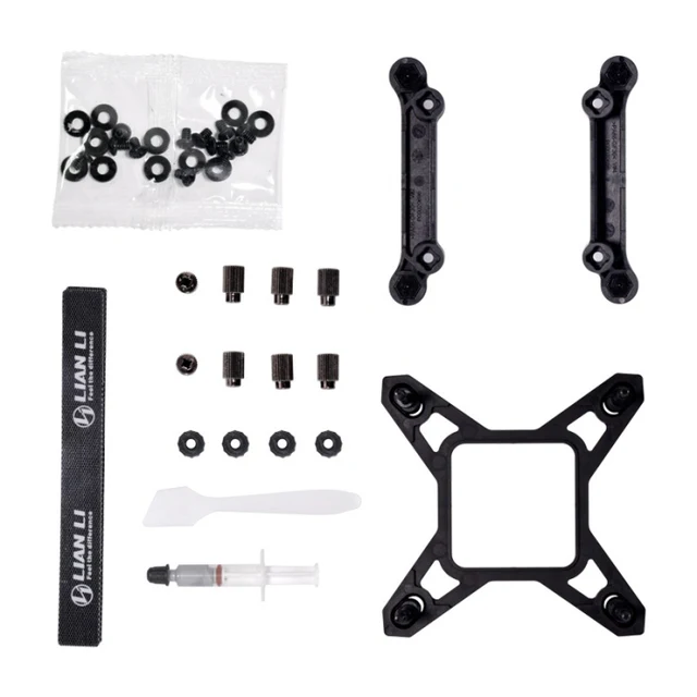 LIAN LI Galahad II LCD SL-INF 360MM ARGB CPU Liquid Cooler ? Black - Image 4