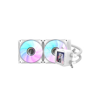 DarkFlash Wave Series DV240S All in One 240mm Liquid CPU Cooler - White
