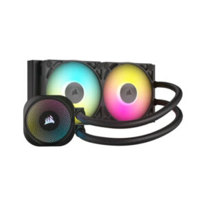 Corsair iCUE LINK TITAN 240 RX RGB AIO Liquid CPU Cooler - Black