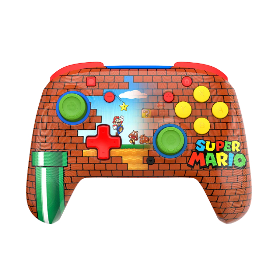 Turtle Beach Rematch Mario Bricks Reveal Wireless Controller For Nintendo Switch