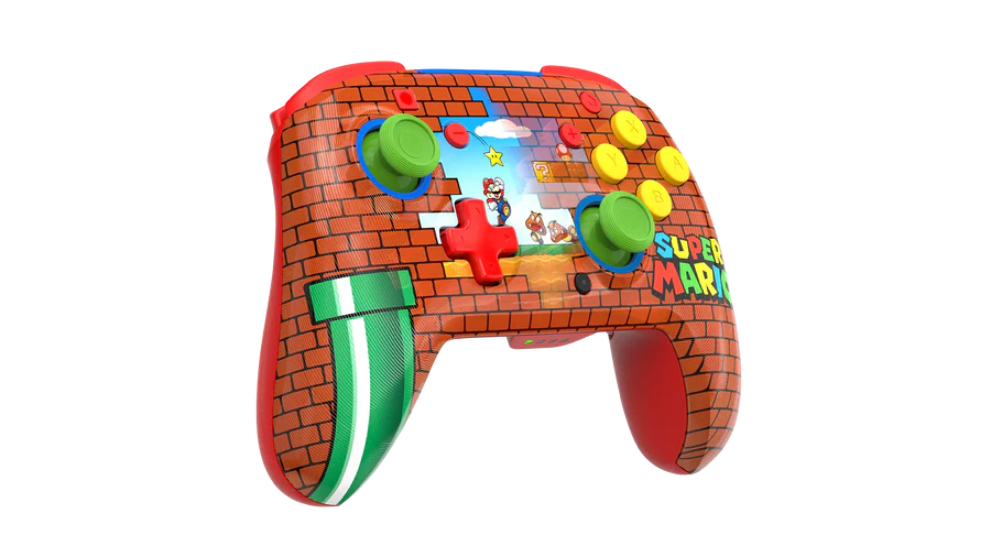 Turtle Beach Rematch Mario Bricks Reveal Wireless Controller For Nintendo Switch - Image 3