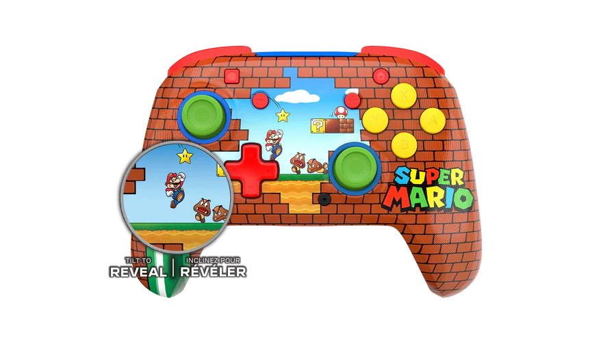 Turtle Beach Rematch Mario Bricks Reveal Wireless Controller For Nintendo Switch - Image 4