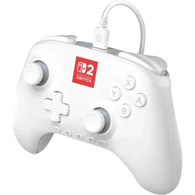 PowerA Advantage Wired Controller for Nintendo Switch 2 ? Lumectra White - Image 3