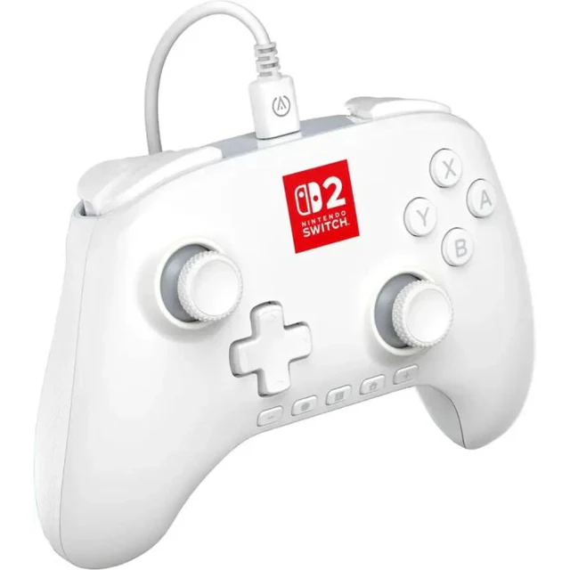 PowerA Advantage Wired Controller for Nintendo Switch 2 ? Lumectra White - Image 4