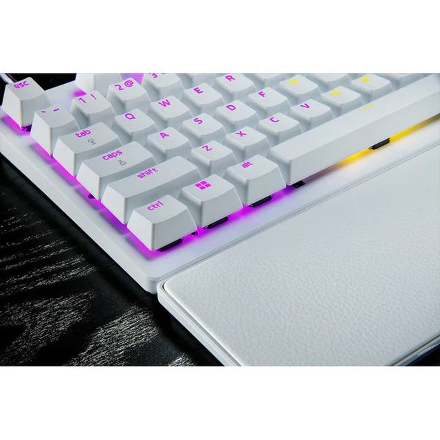 Razer Huntsman V3 Pro Tenkeyless 8KHz Analog Optical Esports Gaming Keyboard - White Edition RZ03-04981700-R3M1 - Image 8
