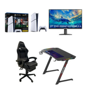 Gaming Bundle PS5 Slim Digital | EA FC 26 | 27? 200Hz Monitor | Gaming Chair | RGB Gaming Desk