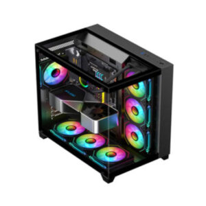 Custom Gaming PC Intel Core i5-14400F | RTX 5060 8GB | 16GB DDR4 | 1TB NVMe | Windows 11 Pro - Black