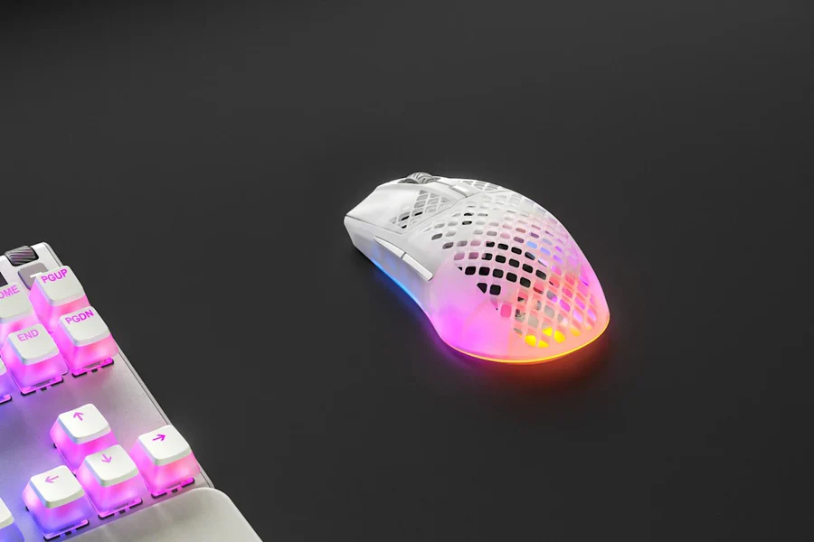 SteelSeries Aerox 3 Wireless Ghost (2022) Ghost 62610 - Image 5