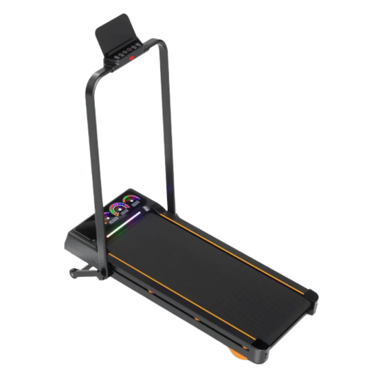 Black Bull 12% Auto Incline Walking Pad with handrail, Remote Control, LED Display & Bluetooth, 120 KG Weight Capacity Black - UMWP106