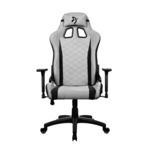Arozzi Avanti Soft Fabric Gaming Chair - Light Grey ( Installation not included )
